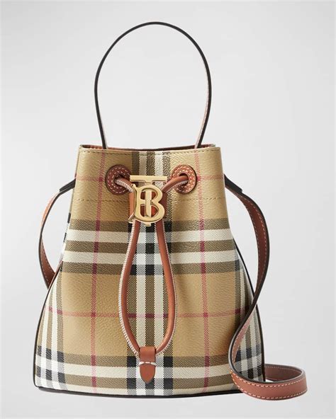 burberry bucket bag plaid|Burberry jacket cost.